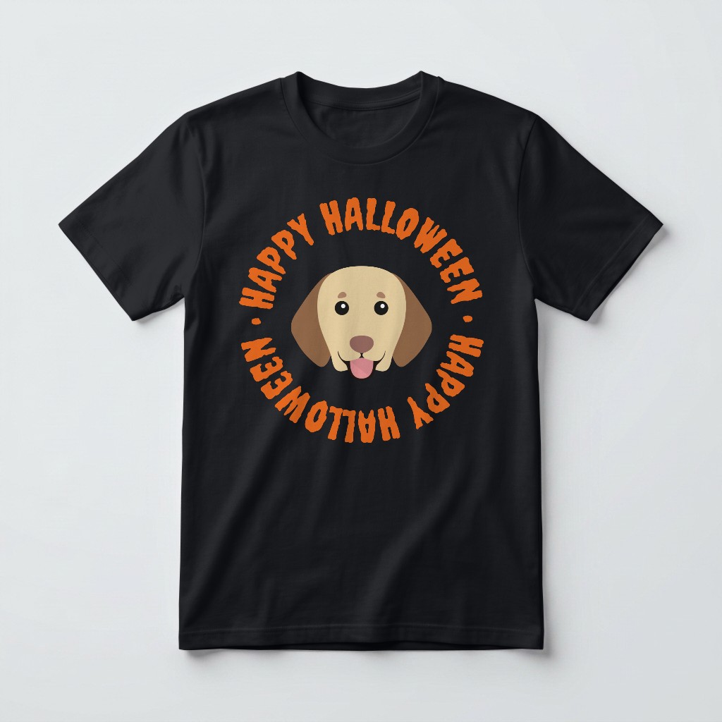 Happy Halloween: Personalized {breedFullName} T-Shirt