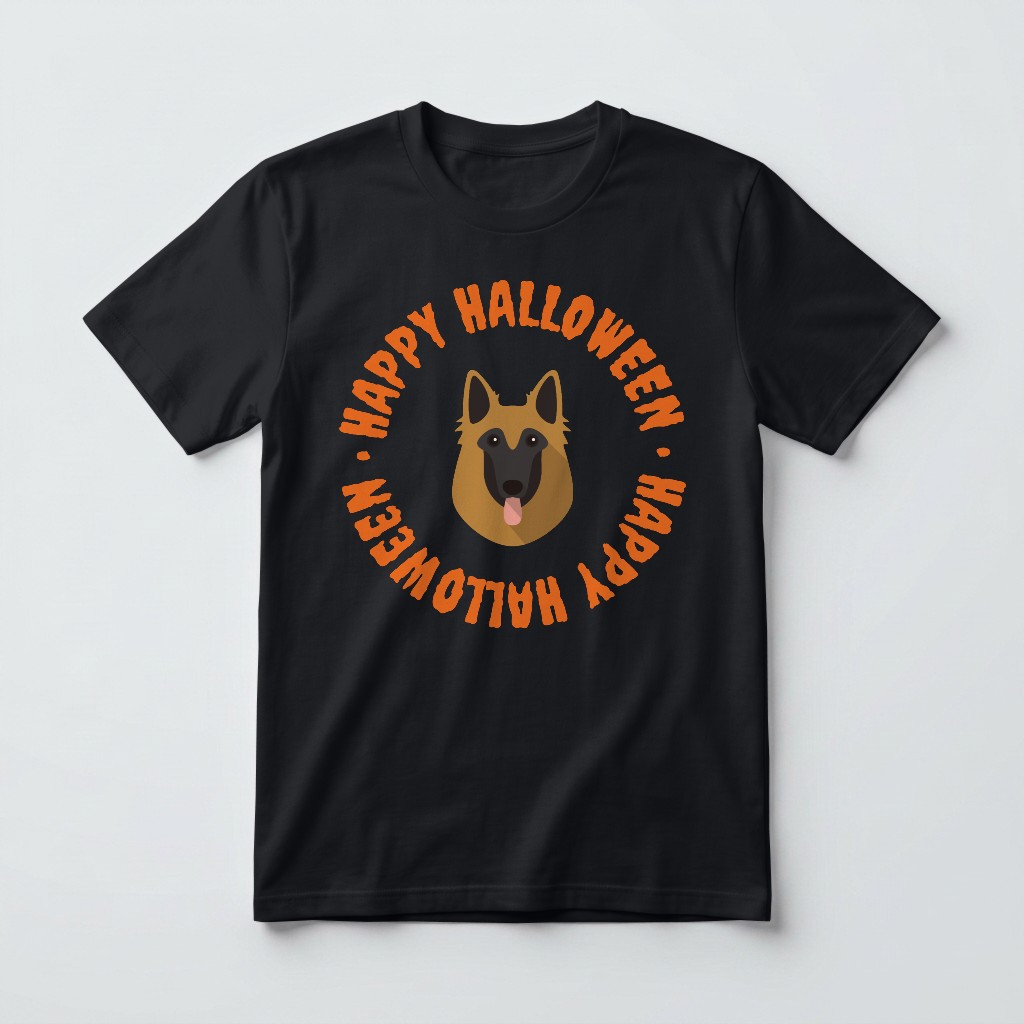 Happy Halloween: Personalized {breedFullName} T-Shirt