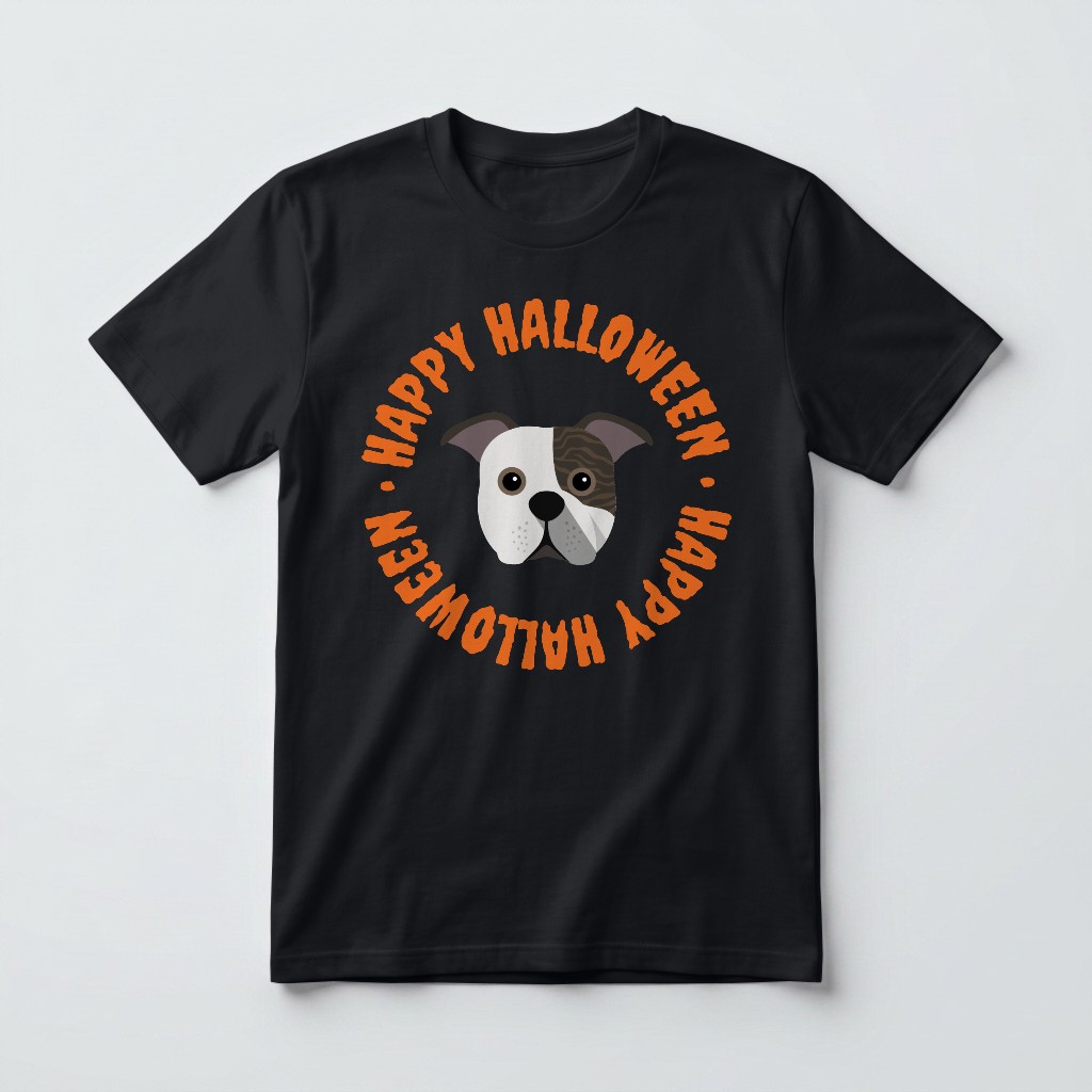 Happy Halloween: Personalized {breedFullName} T-Shirt