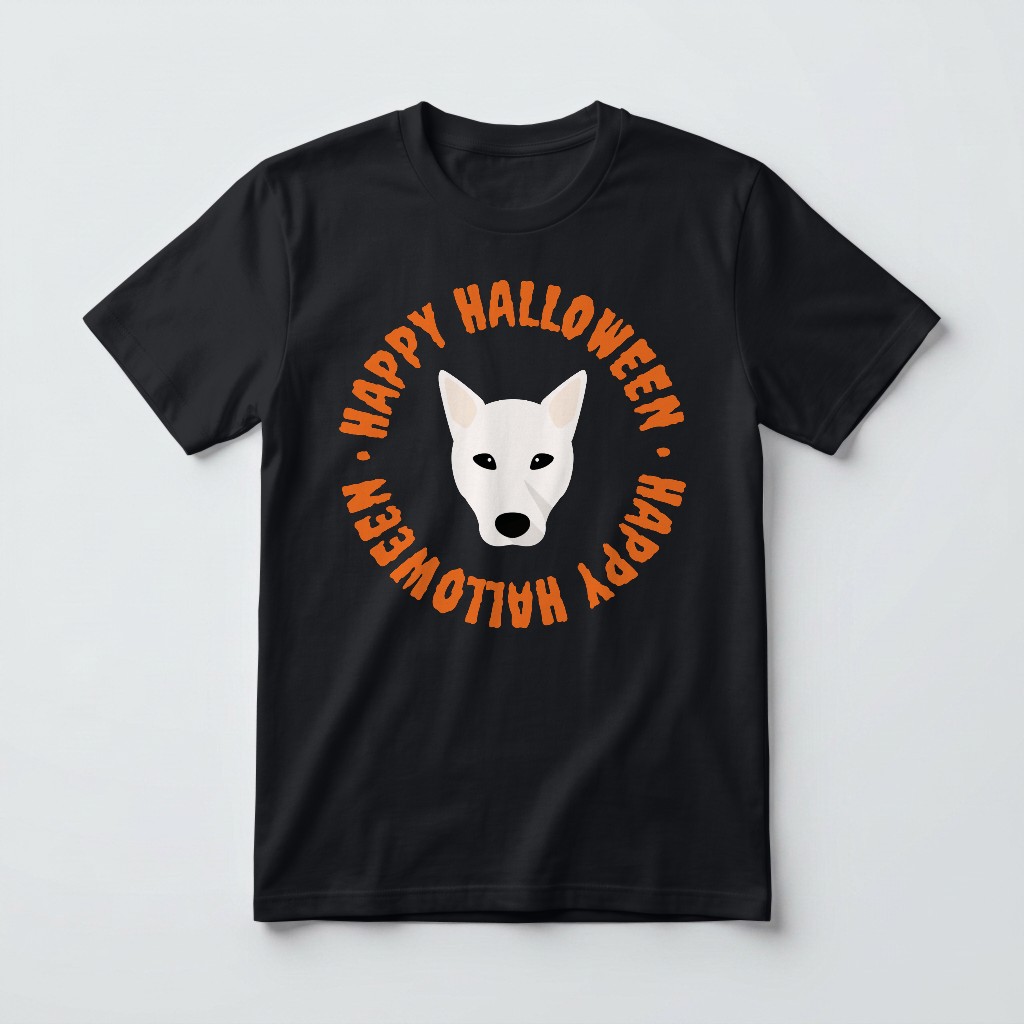 Happy Halloween: Personalized {breedFullName} T-Shirt