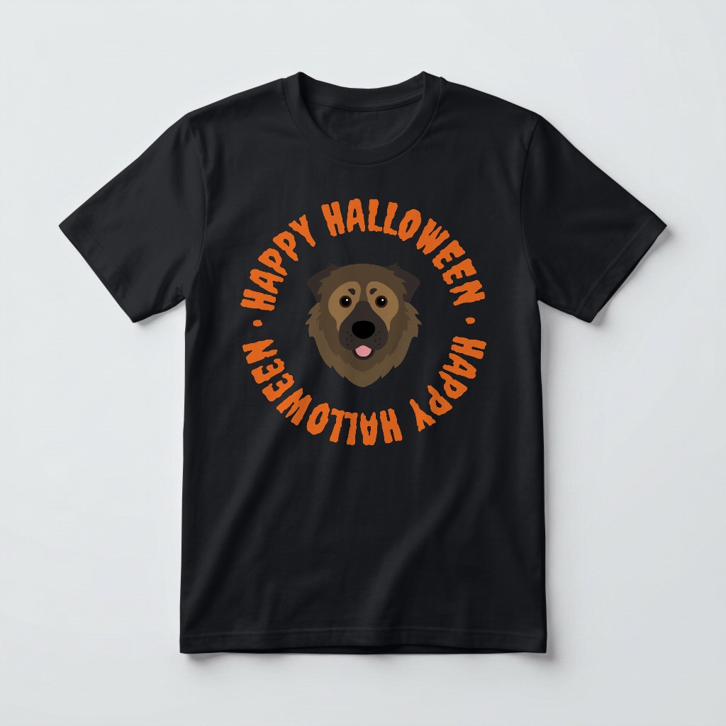 Happy Halloween: Personalized {breedFullName} T-Shirt