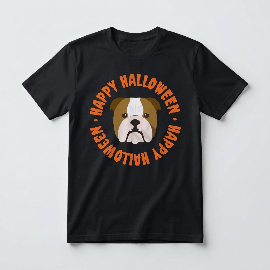Happy Halloween: Personalized {breedFullName} T-Shirt