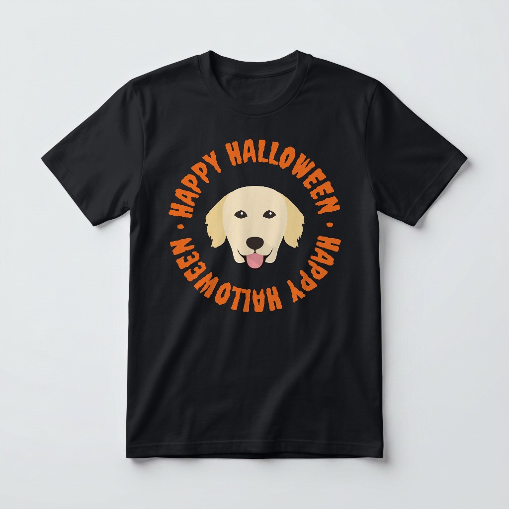 Happy Halloween: Personalized {breedFullName} T-Shirt