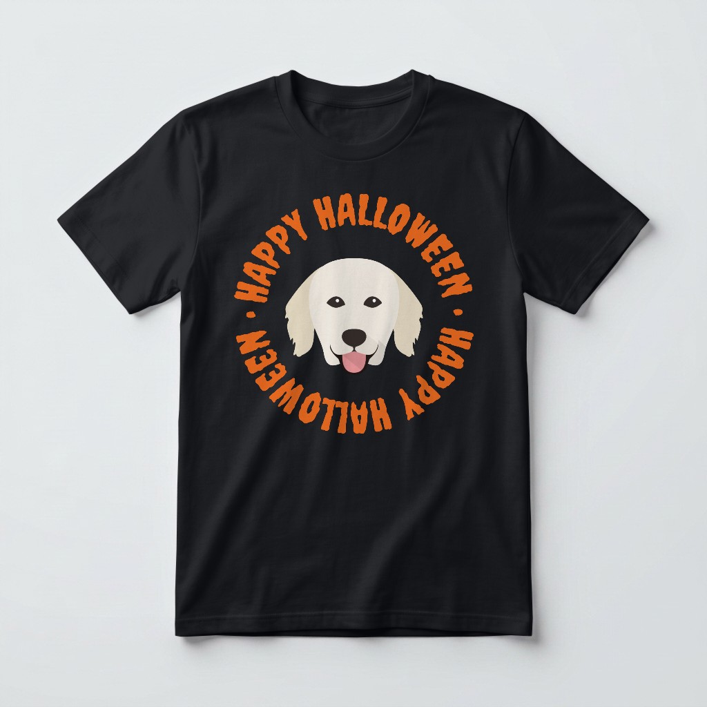Happy Halloween: Personalized {breedFullName} T-Shirt