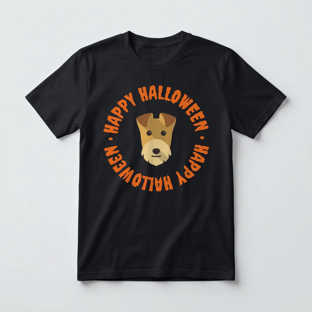 Happy Halloween: Personalized {breedFullName} T-Shirt