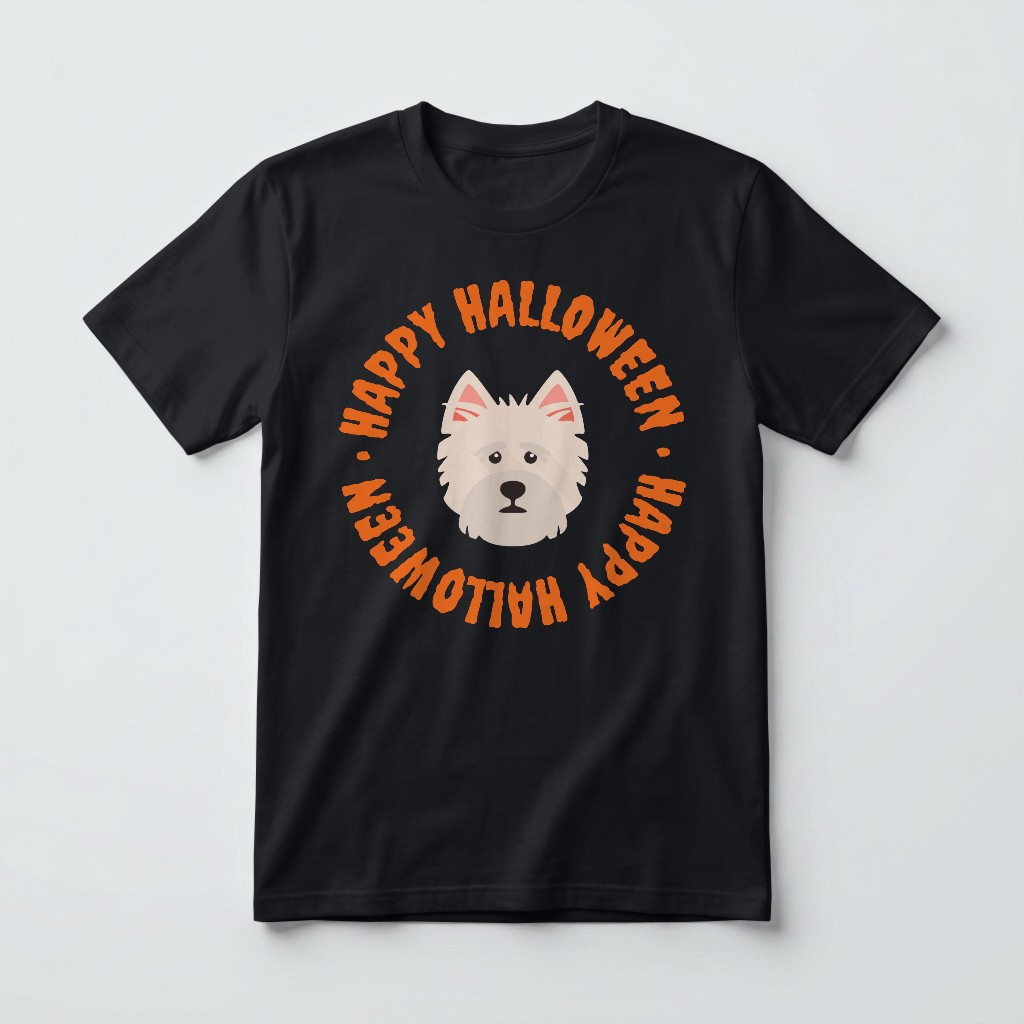 Happy Halloween: Personalized {breedFullName} T-Shirt