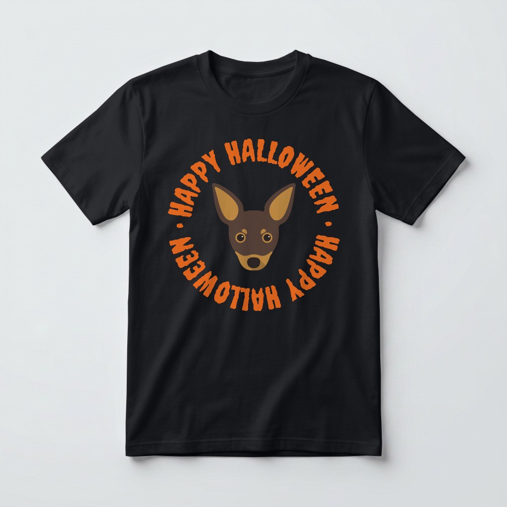 Happy Halloween: Personalized {breedFullName} T-Shirt
