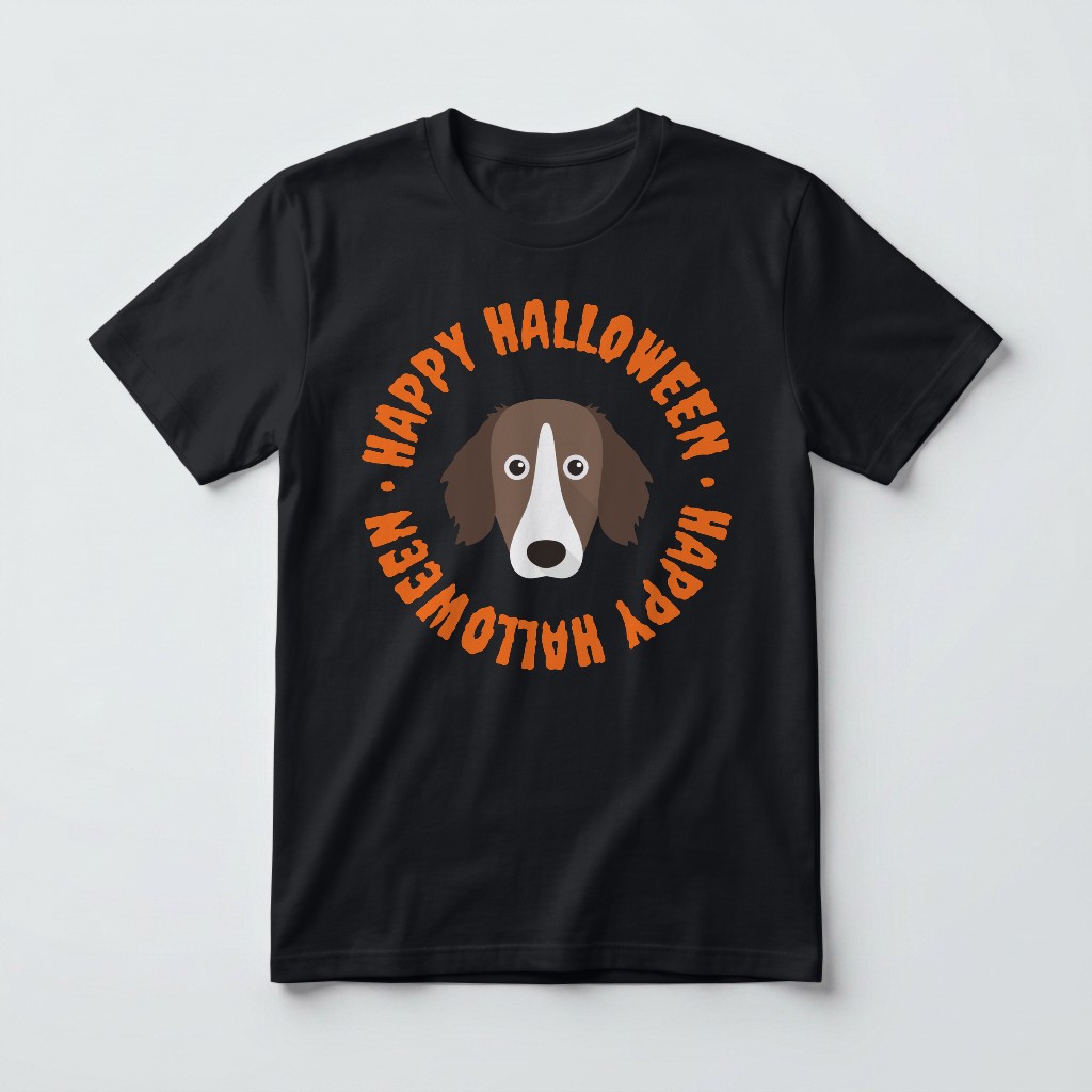 Happy Halloween: Personalized {breedFullName} T-Shirt