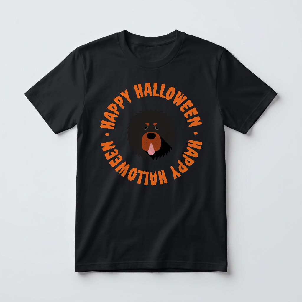 Happy Halloween: Personalized {breedFullName} T-Shirt
