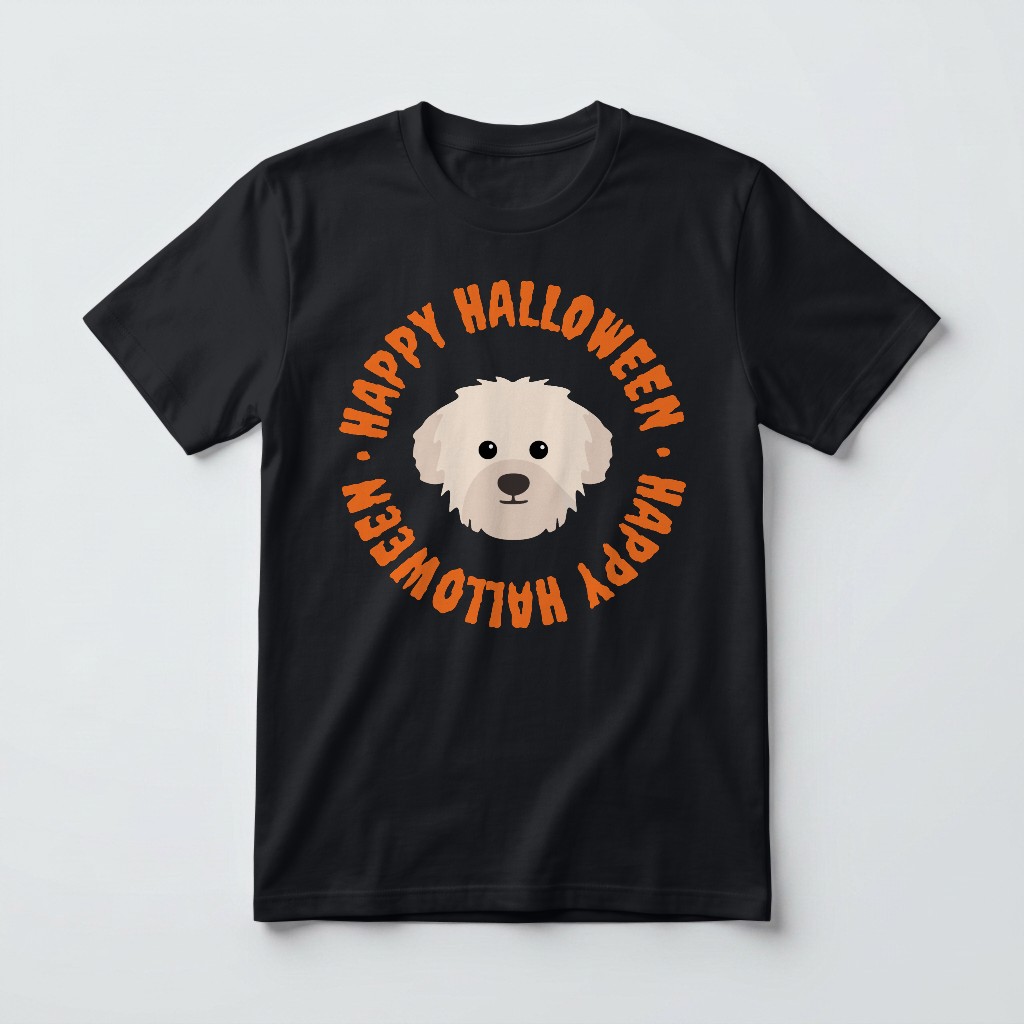 Happy Halloween: Personalized {breedFullName} T-Shirt