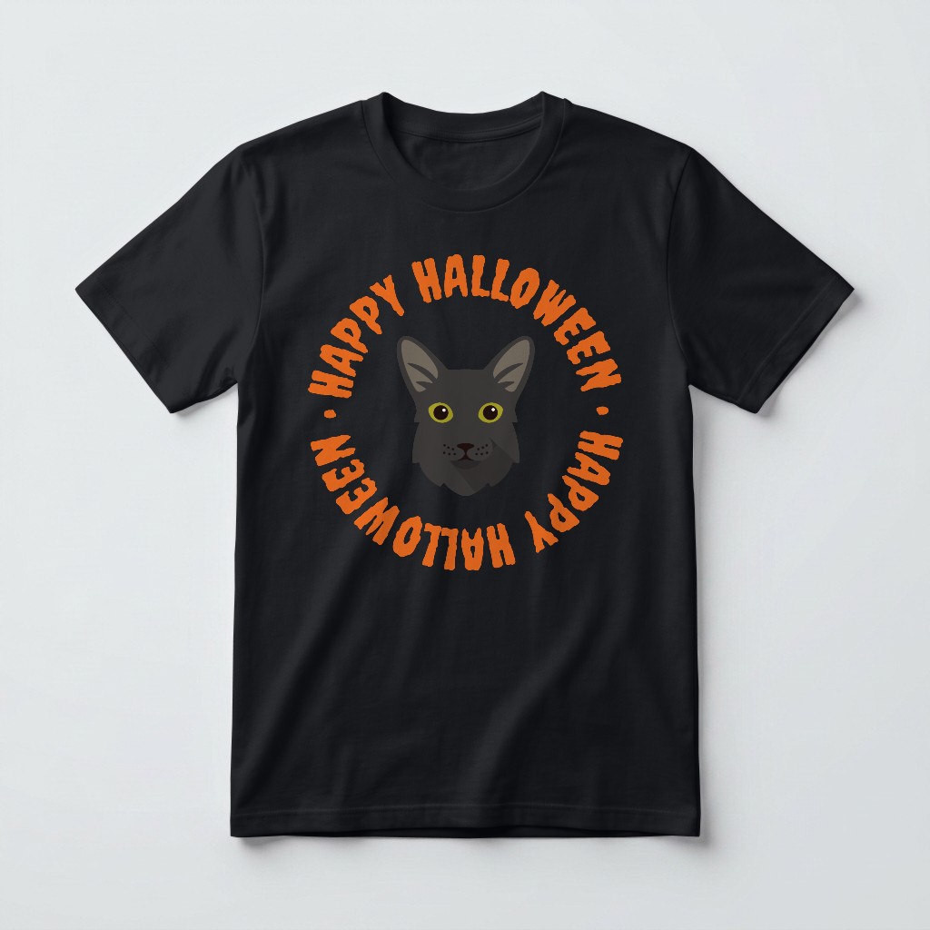 Happy Halloween: Personalized {breedFullName} T-Shirt