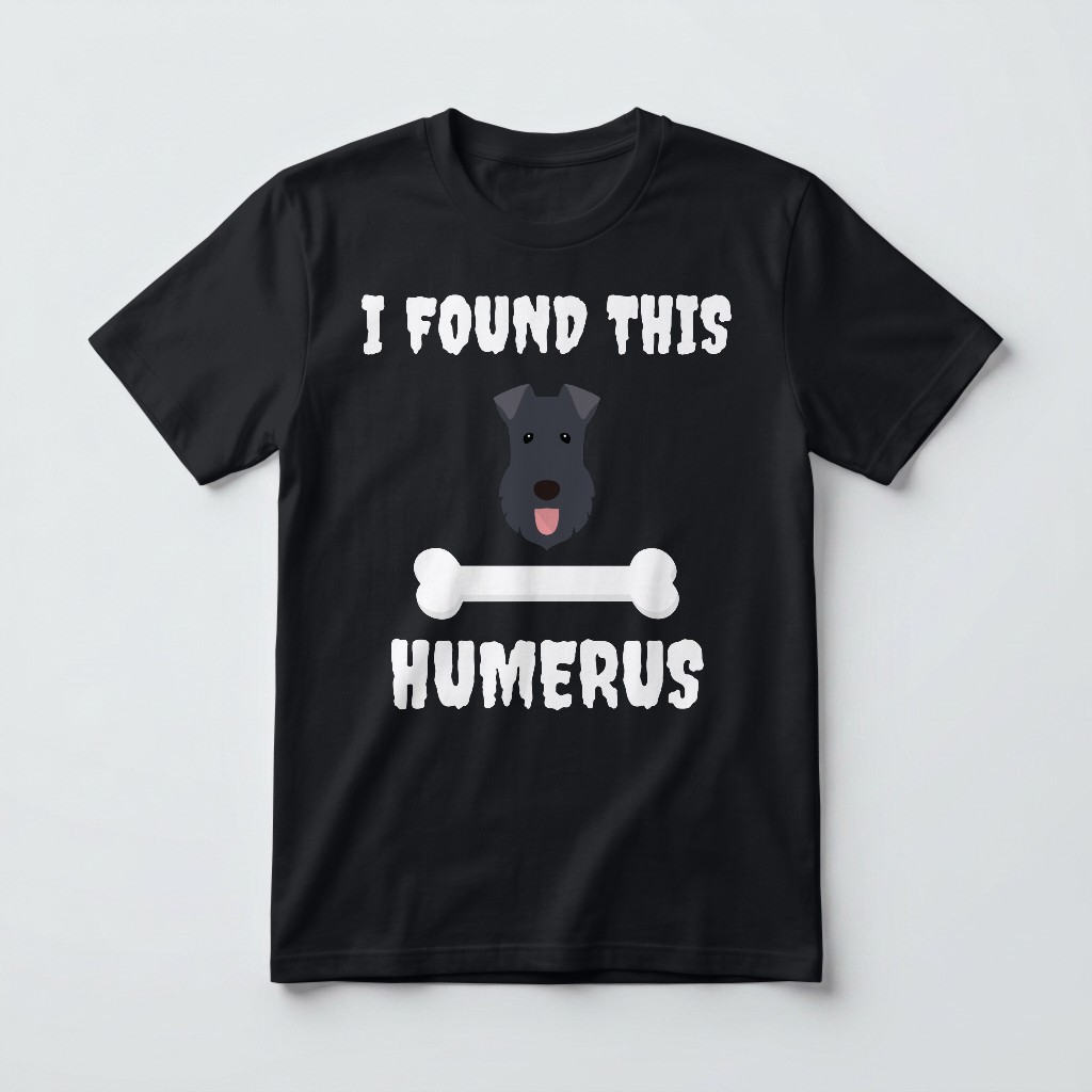 I Found This Humerus: Personalised {breedFullName} T-Shirt