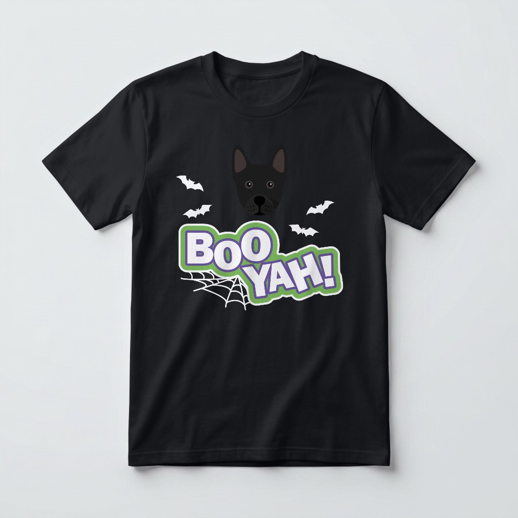 Boo Yah! Personalised {breedFullName} T-Shirt