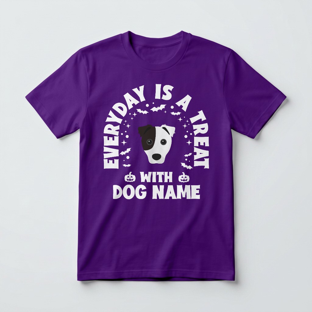 Everyday Is a Treat: Personalized {breedFullName} T-Shirt