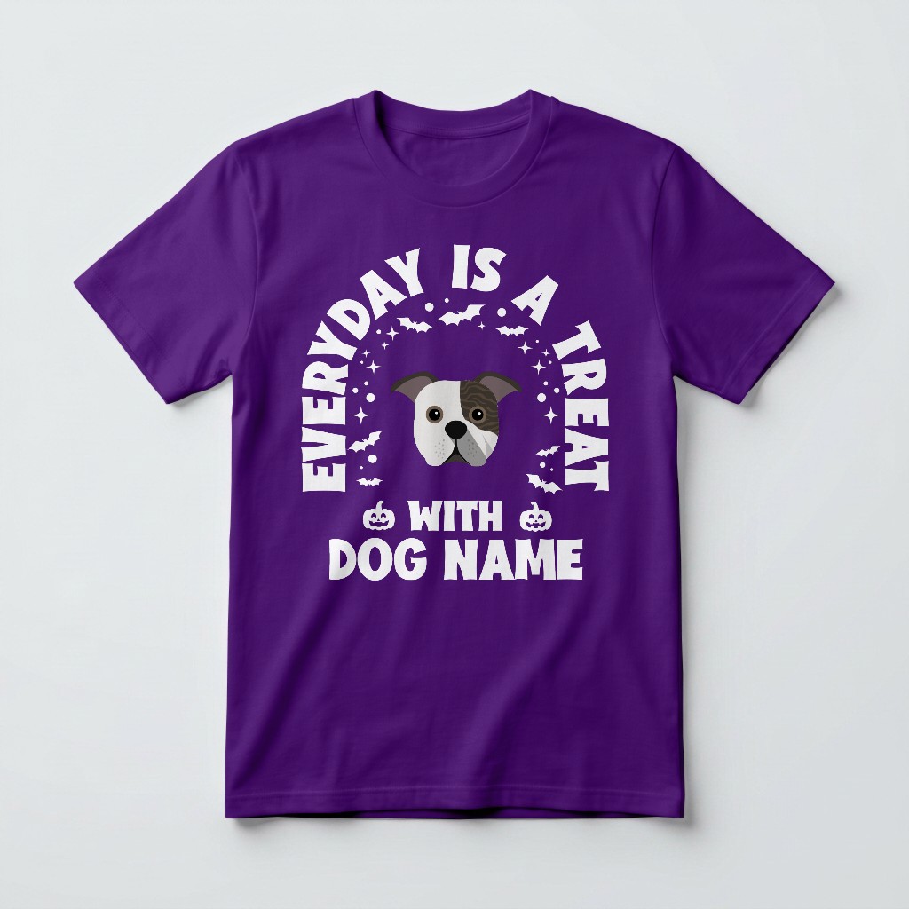 Everyday Is a Treat: Personalized {breedFullName} T-Shirt