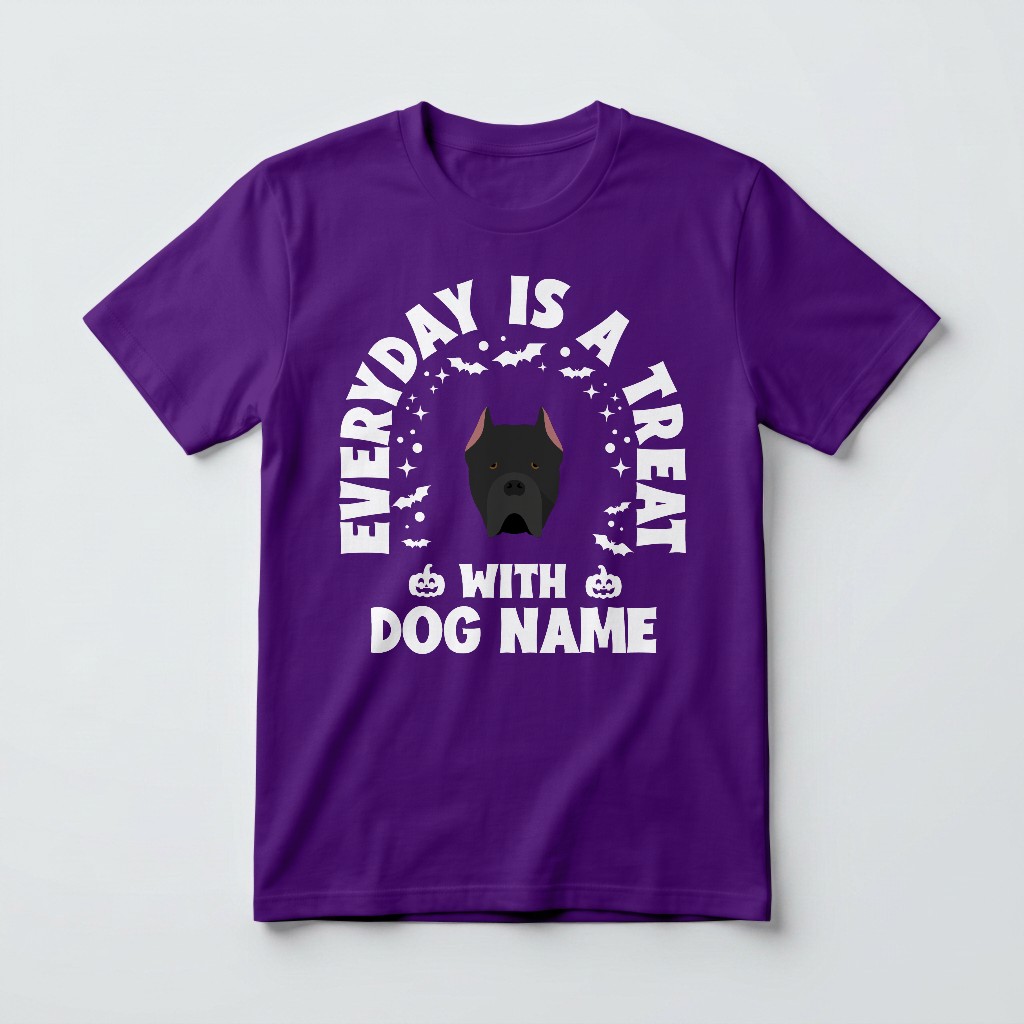 Everyday Is a Treat: Personalized {breedFullName} T-Shirt