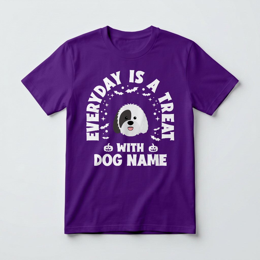 Everyday Is a Treat: Personalized {breedFullName} T-Shirt