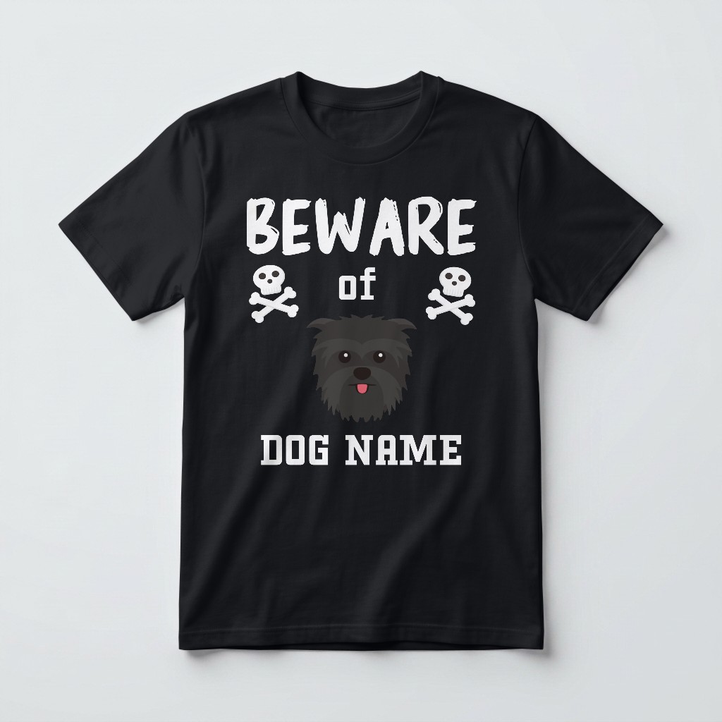 Beware of the Dog: Personalized {breedFullName} T-Shirt