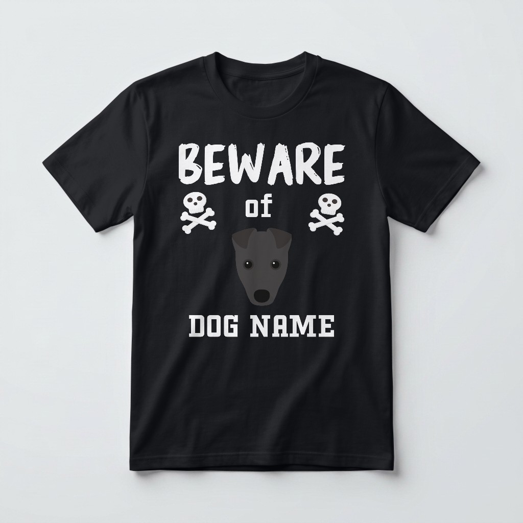Beware of the Dog: Personalized {breedFullName} T-Shirt