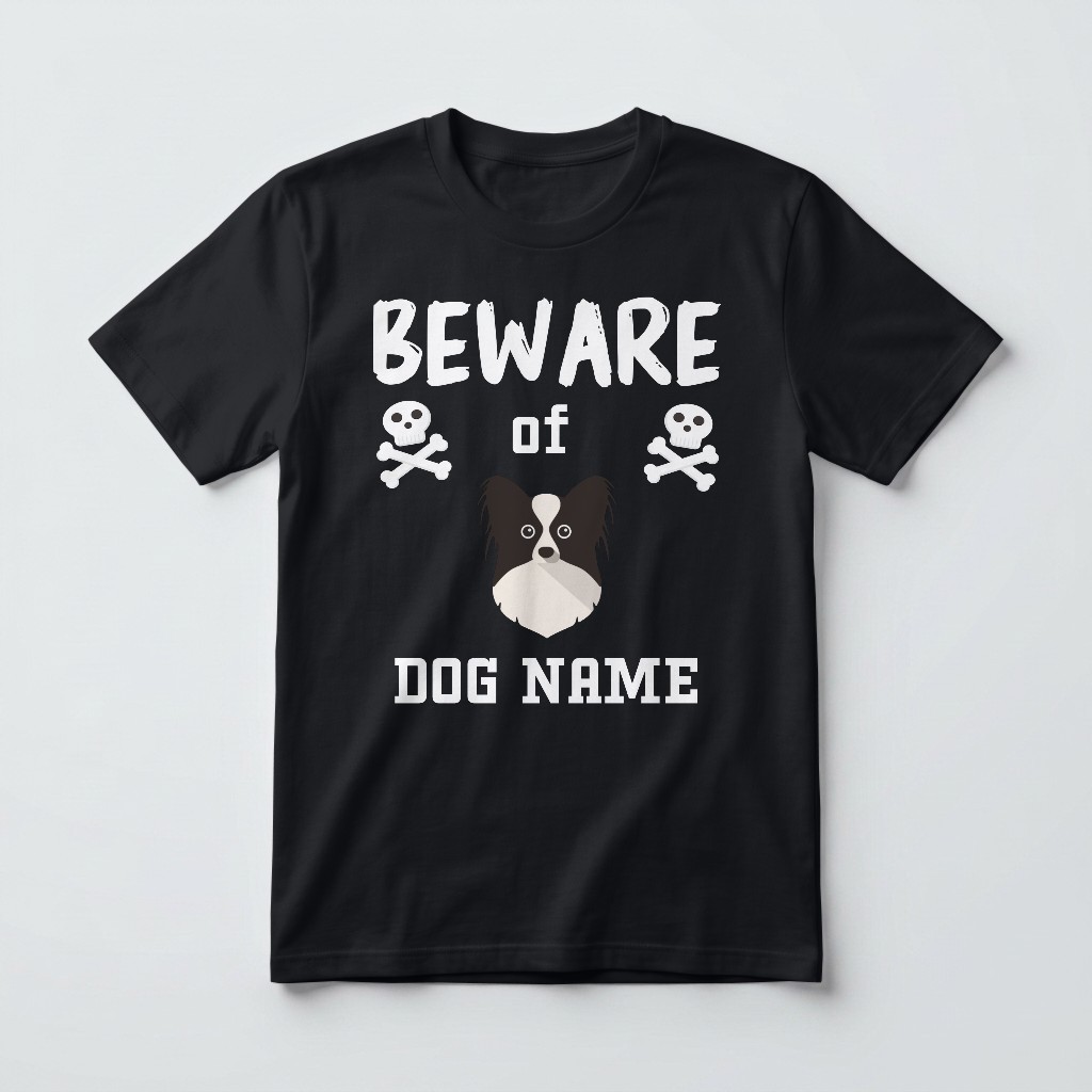 Beware of the Dog: Personalized {breedFullName} T-Shirt