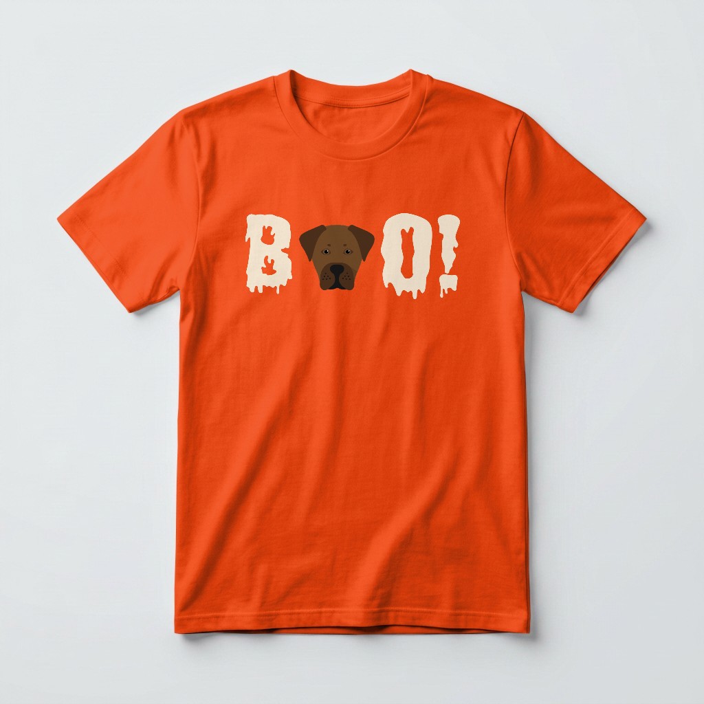 Boo! Personalized {breedFullName} T-Shirt