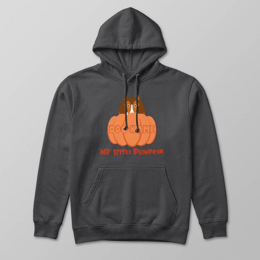 My Little Pumpkin: Personalized {breedFullName} Hoodie