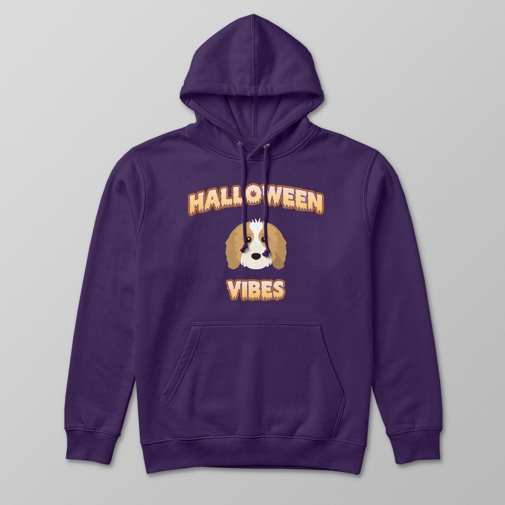 Halloween Vibes: Personalized {breedFullName} Hoodie