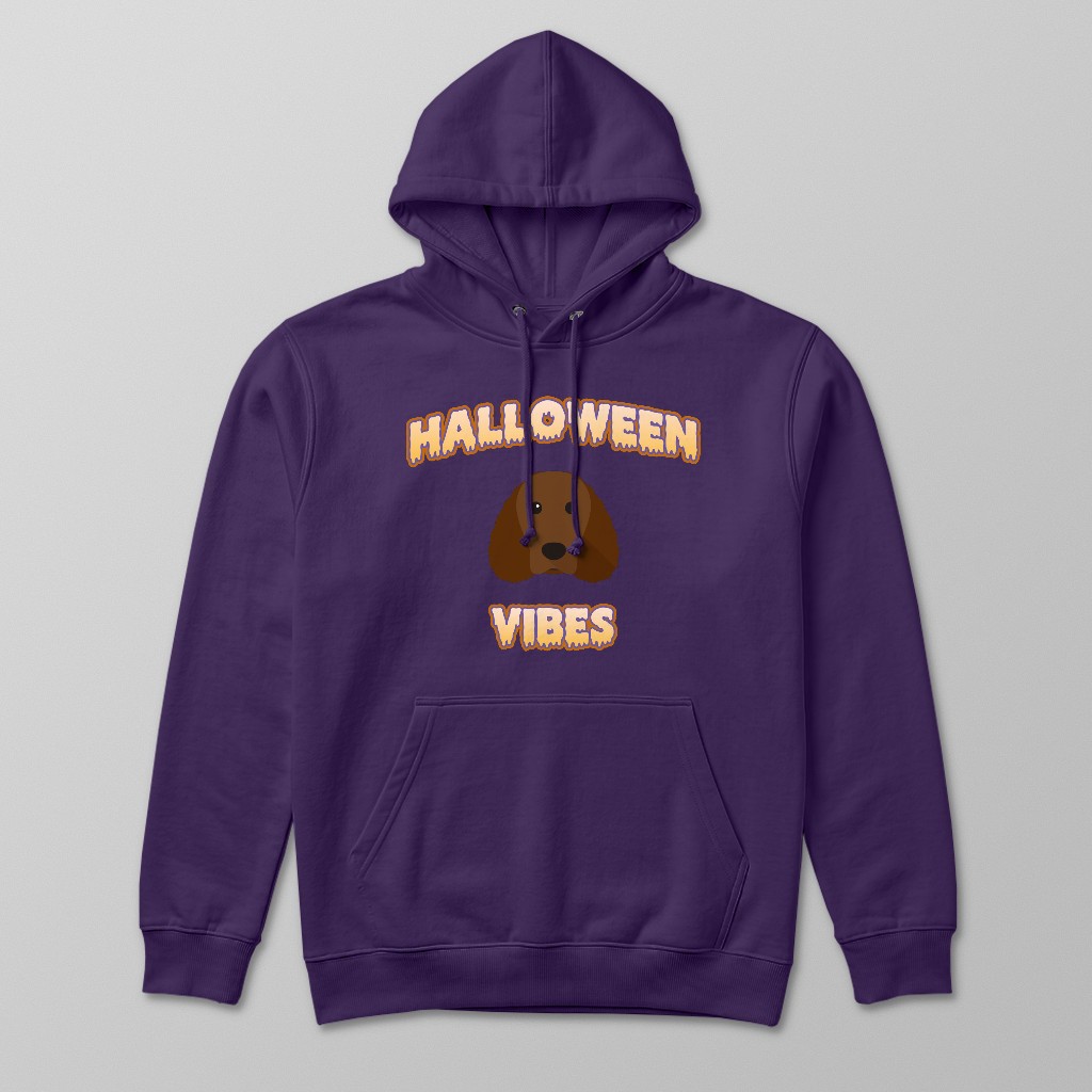 Halloween Vibes: Personalized {breedFullName} Hoodie