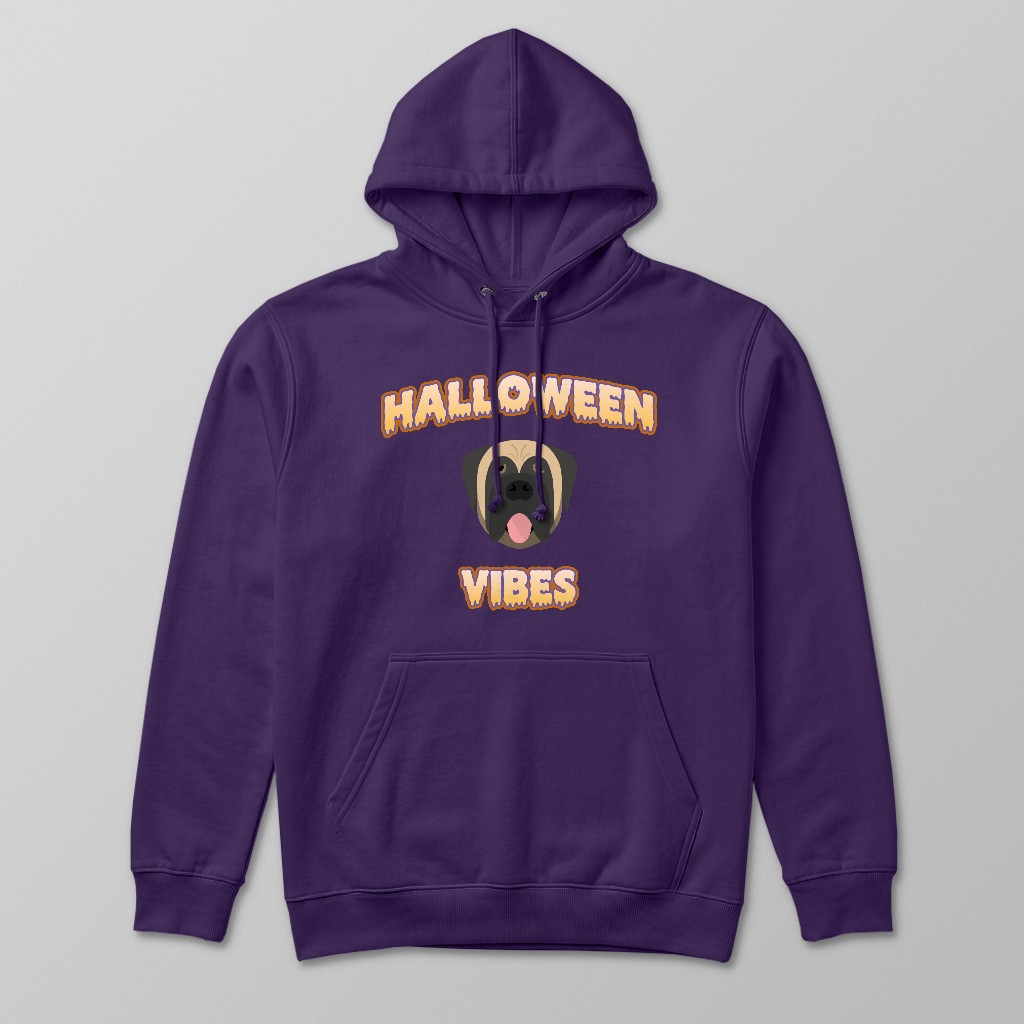 Halloween Vibes: Personalized {breedFullName} Hoodie