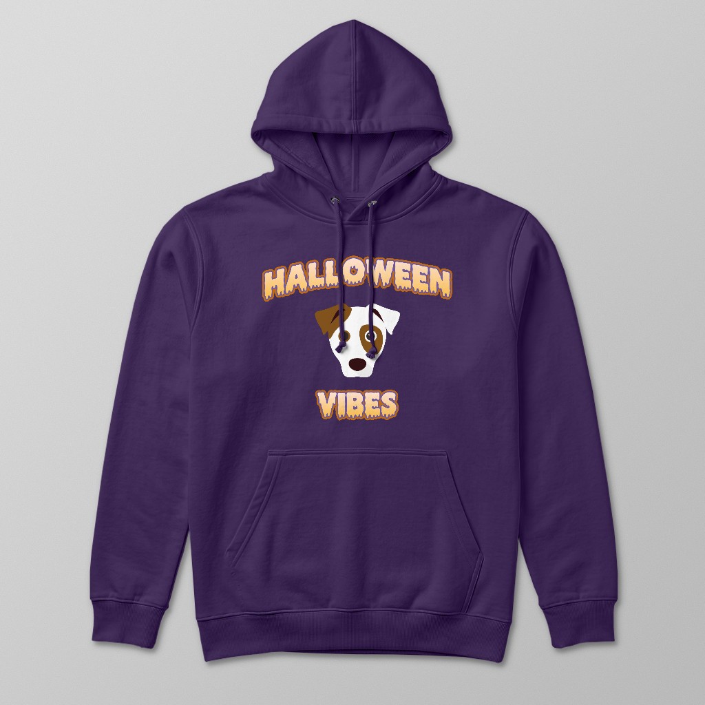 Halloween Vibes: Personalized {breedFullName} Hoodie