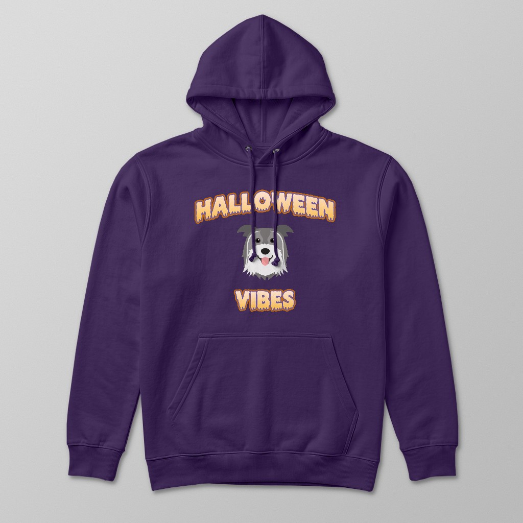 Halloween Vibes: Personalised {breedFullName} Hoodie