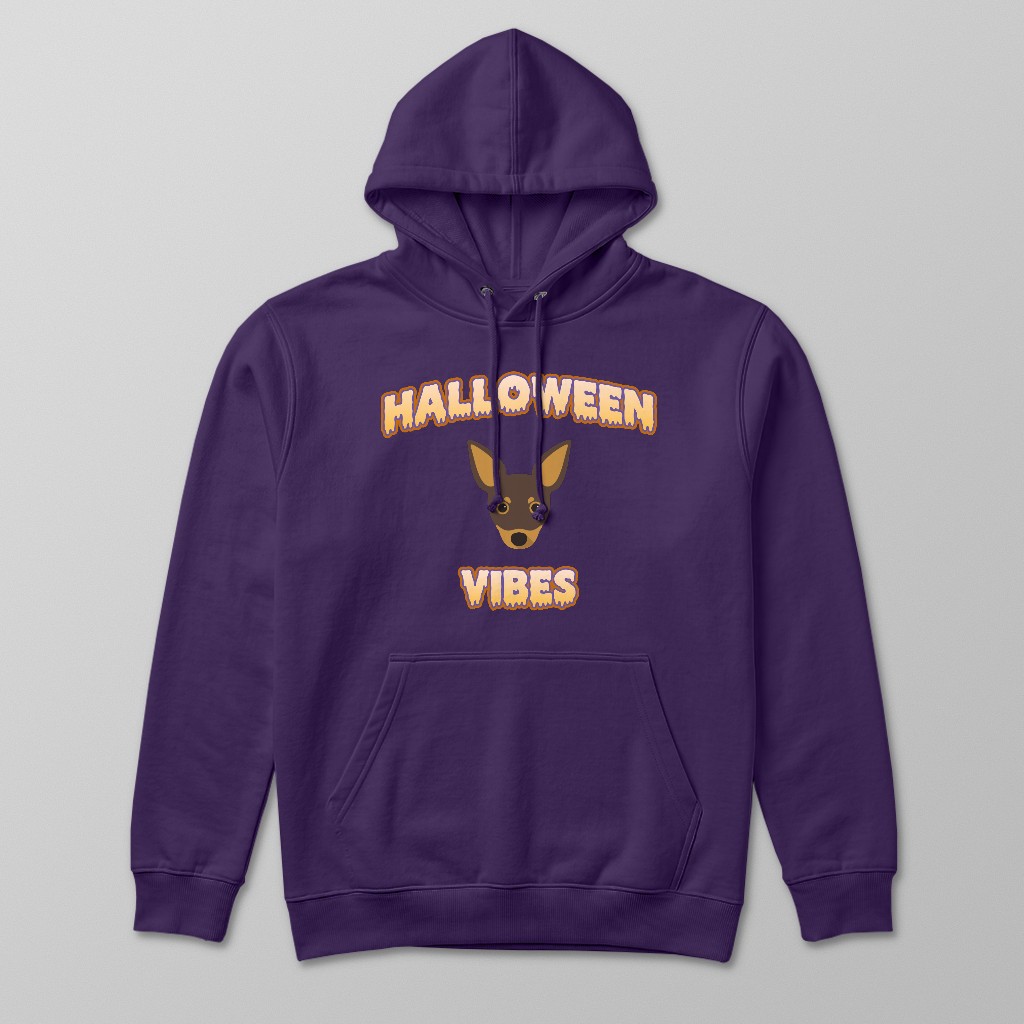 Halloween Vibes: Personalized {breedFullName} Hoodie