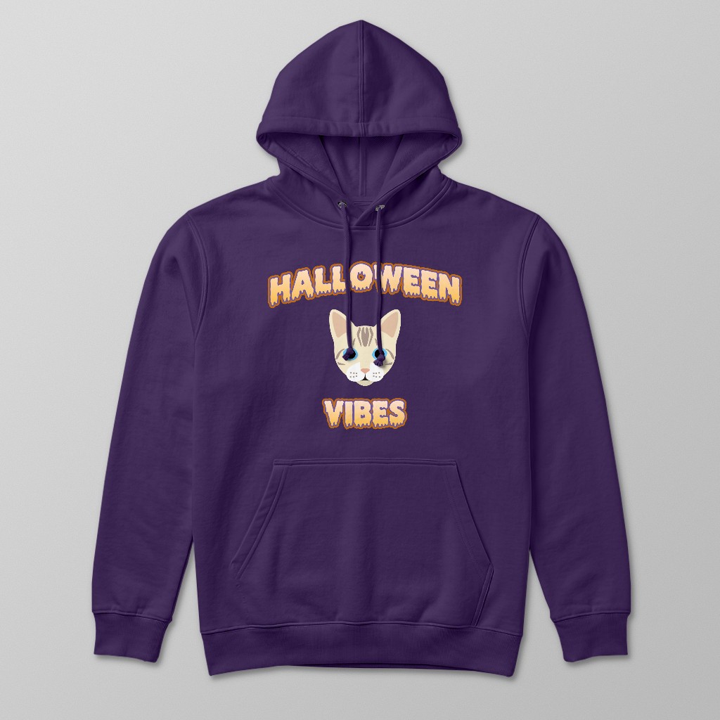 Halloween Vibes: Personalized {breedFullName} Hoodie