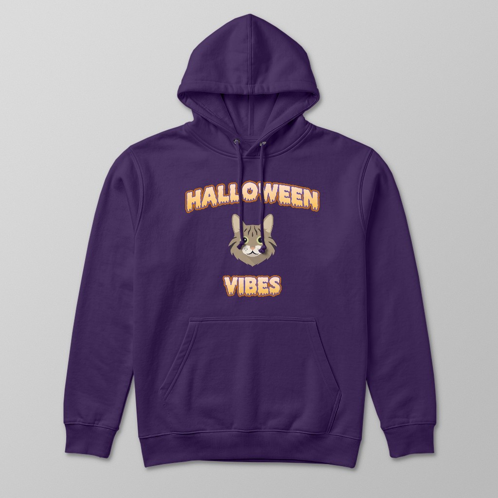 Halloween Vibes: Personalized {breedFullName} Hoodie