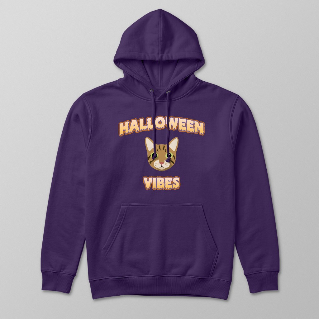 Halloween Vibes: Personalized {breedFullName} Hoodie