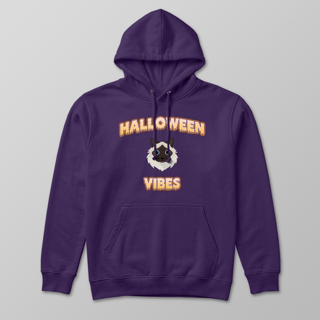 Halloween Vibes: Personalized {breedFullName} Hoodie