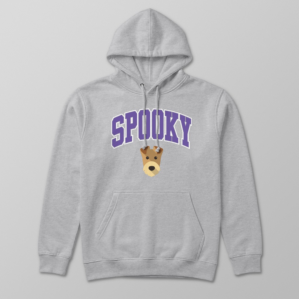 Spooky Collegiate: Personalised {breedFullName} Hoodie