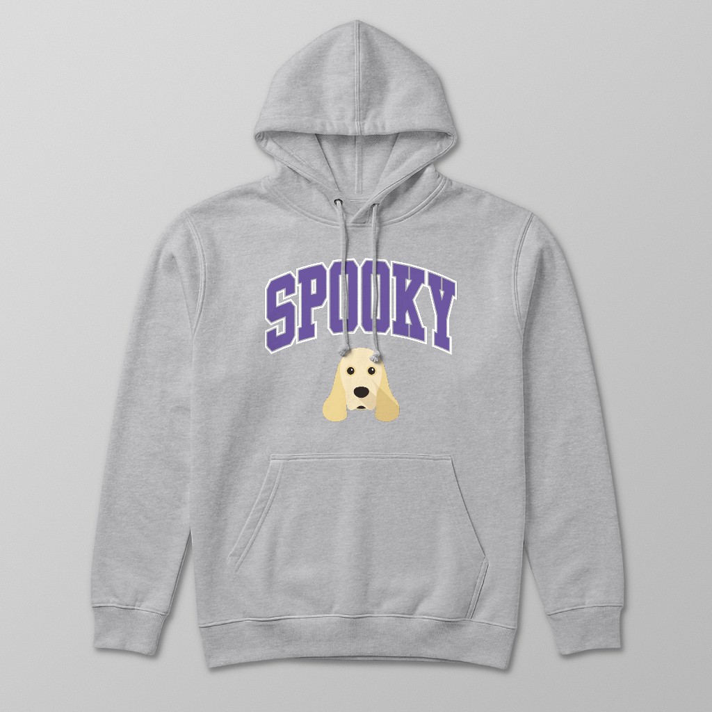 Spooky Collegiate: Personalized {breedFullName} Hoodie