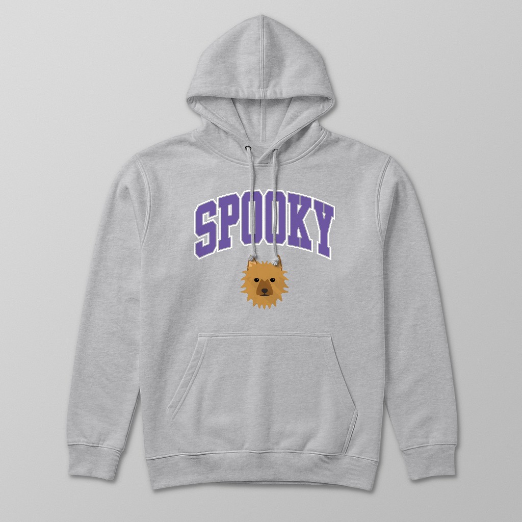 Spooky Collegiate: Personalized {breedFullName} Hoodie