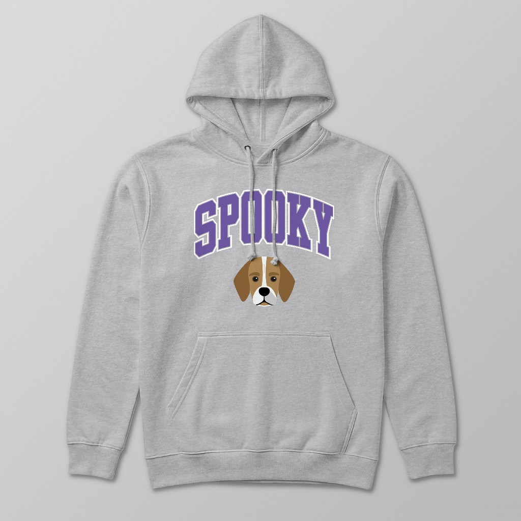 Spooky Collegiate: Personalised {breedFullName} Hoodie