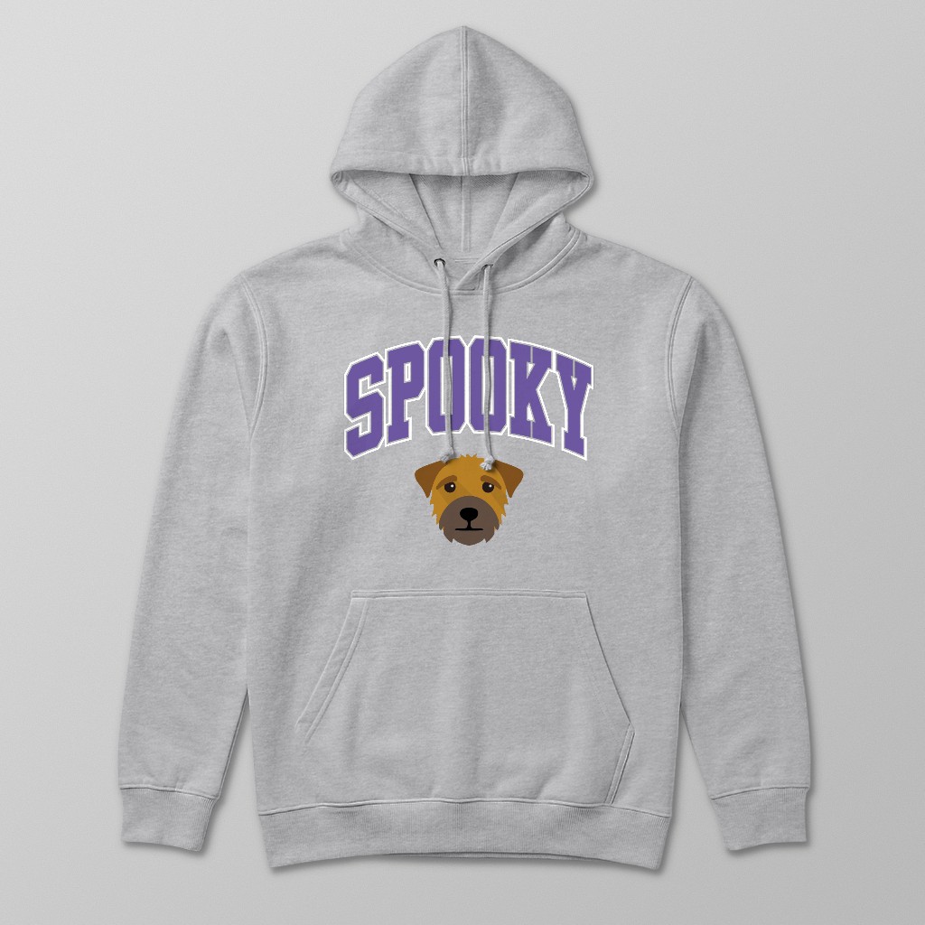 Spooky Collegiate: Personalized {breedFullName} Hoodie