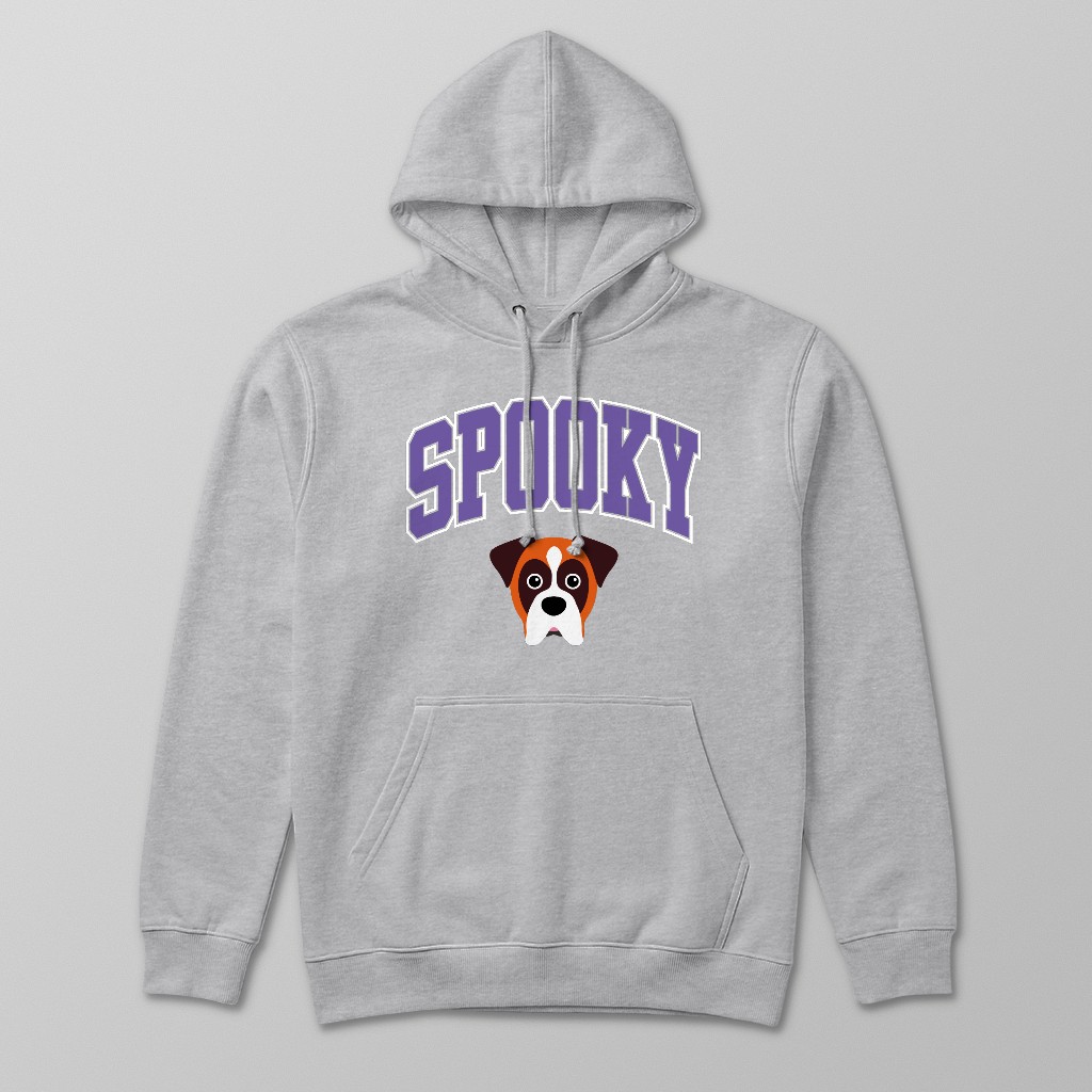 Spooky Collegiate: Personalized {breedFullName} Hoodie