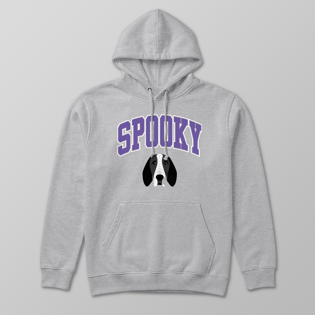 Spooky Collegiate: Personalized {breedFullName} Hoodie