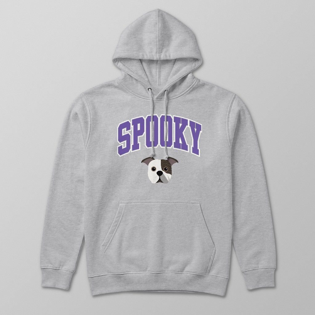Spooky Collegiate: Personalized {breedFullName} Hoodie
