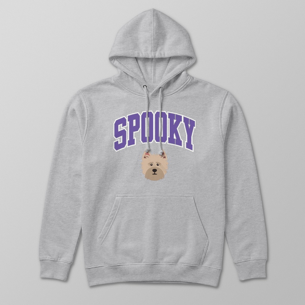Spooky Collegiate: Personalized {breedFullName} Hoodie