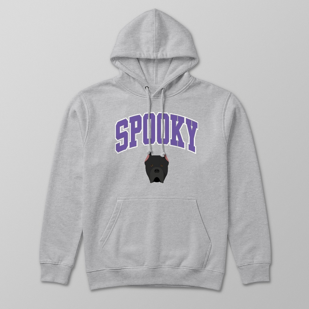 Spooky Collegiate: Personalized {breedFullName} Hoodie