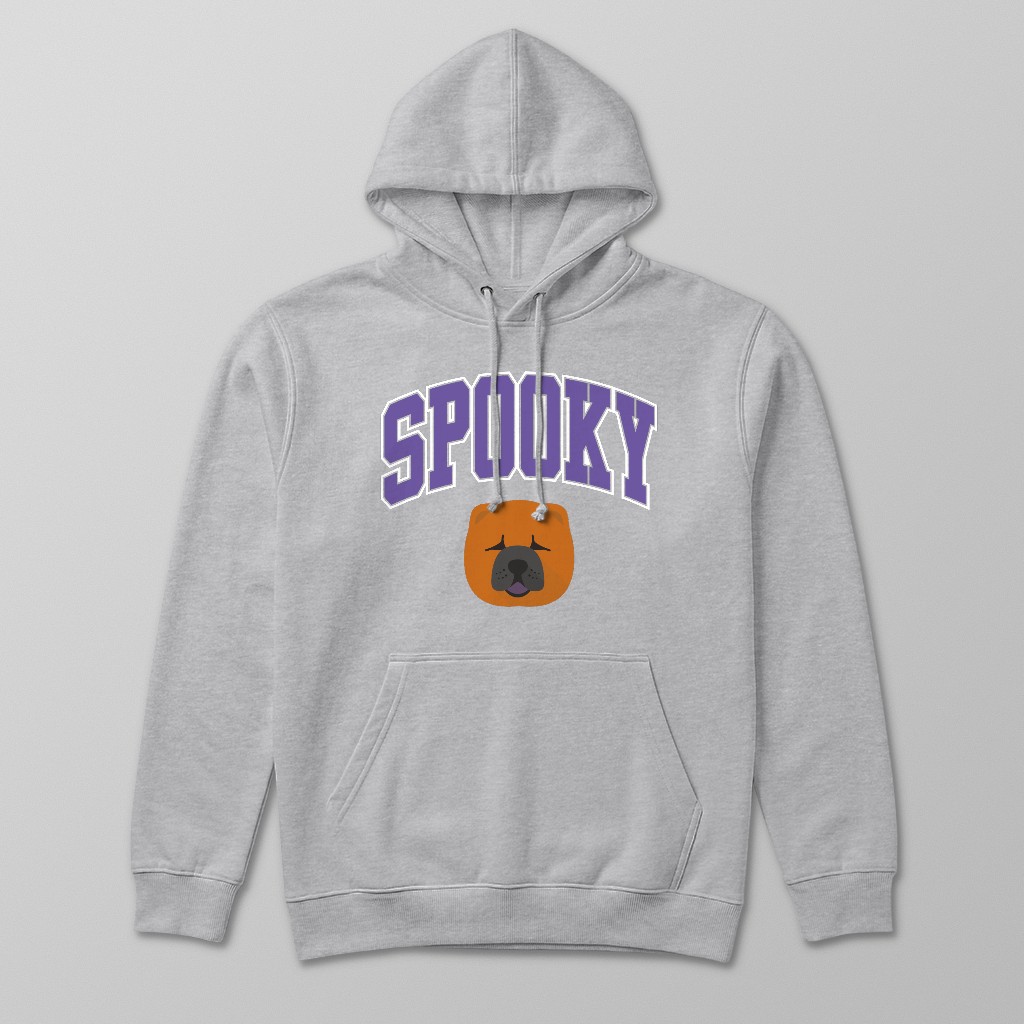 Spooky Collegiate: Personalized {breedFullName} Hoodie