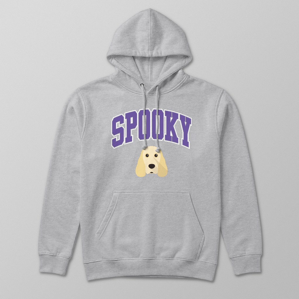 Spooky Collegiate: Personalized {breedFullName} Hoodie