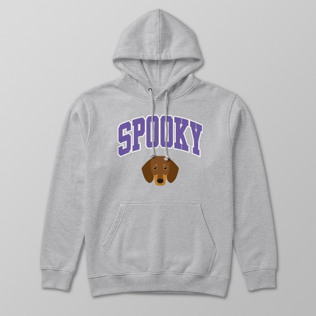 Spooky Collegiate: Personalized {breedFullName} Hoodie