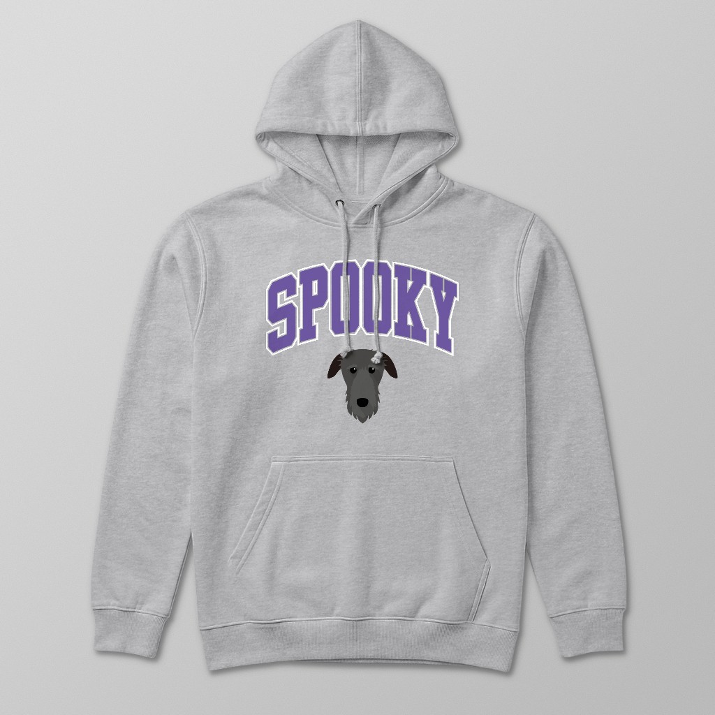 Spooky Collegiate: Personalized {breedFullName} Hoodie